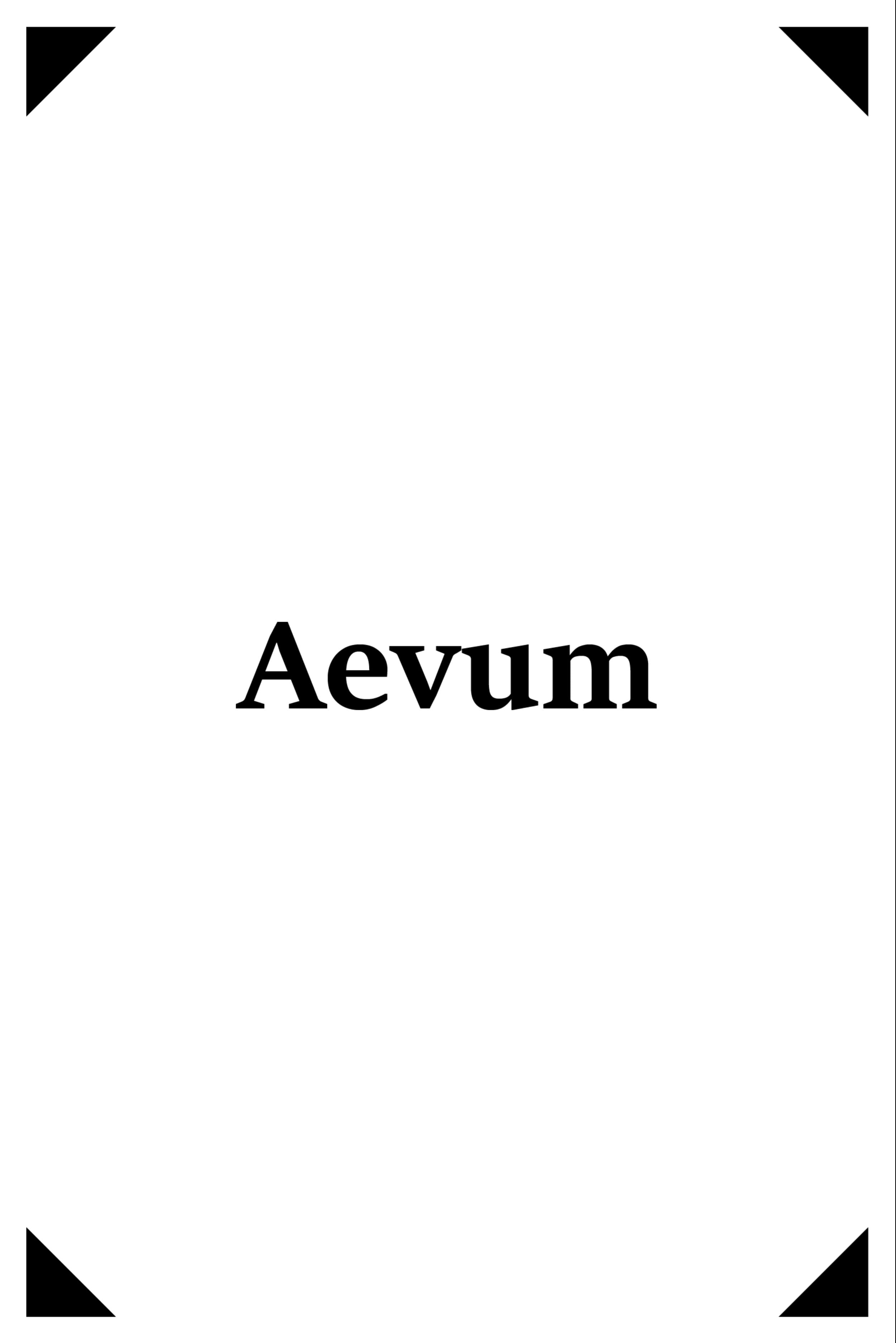 Aevum - A VRMMO LitRPG Story cover