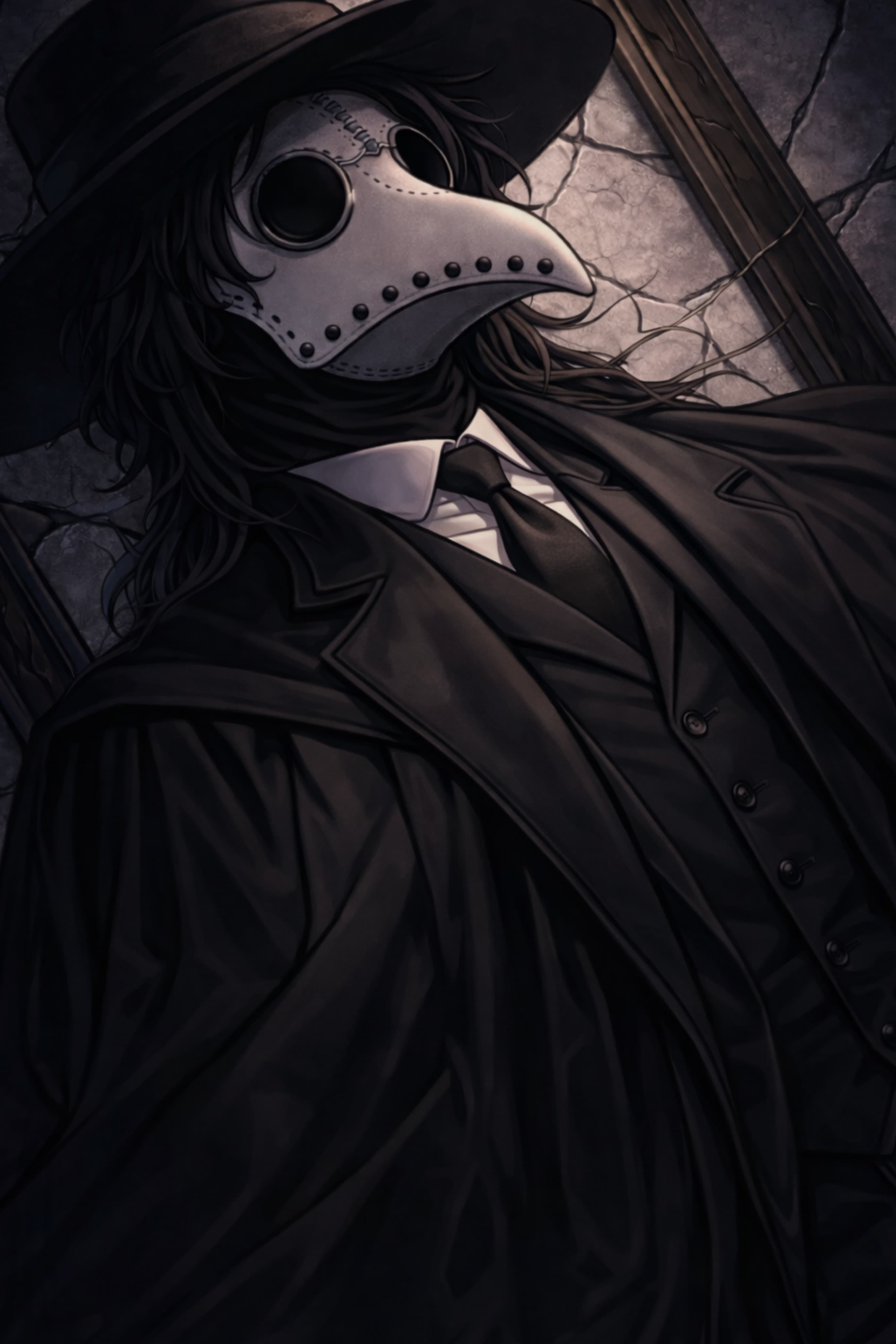 The doctor didn't bring the plague cover